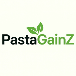 Pasta Gainz logo.